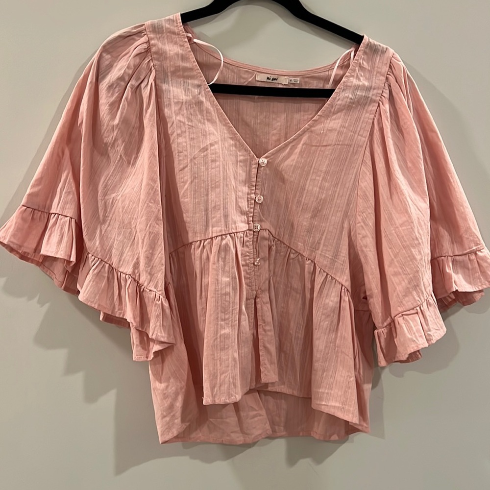 Mon Ami Pink Top